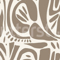 Abstract Forms, Nougat Mural Wallpaper - pure wallpaper artwork
