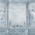 Poetic Panels, Blue Mural Wallpaper - pure wallpaper artwork