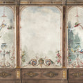 Poetic Panels, Vintage Mural Wallpaper - pure wallpaper artwork