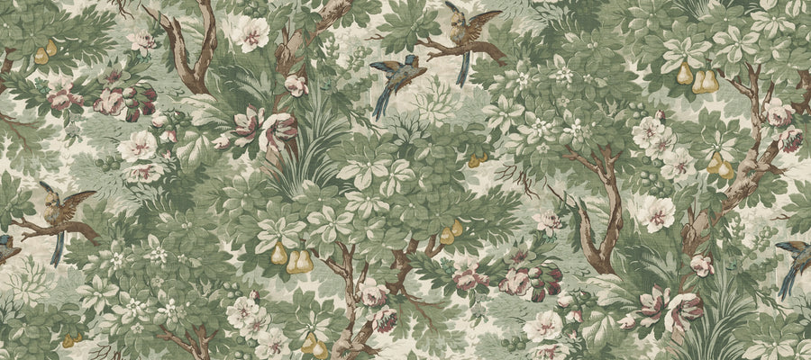 Lush Grove, Green Mural Wallpaper
