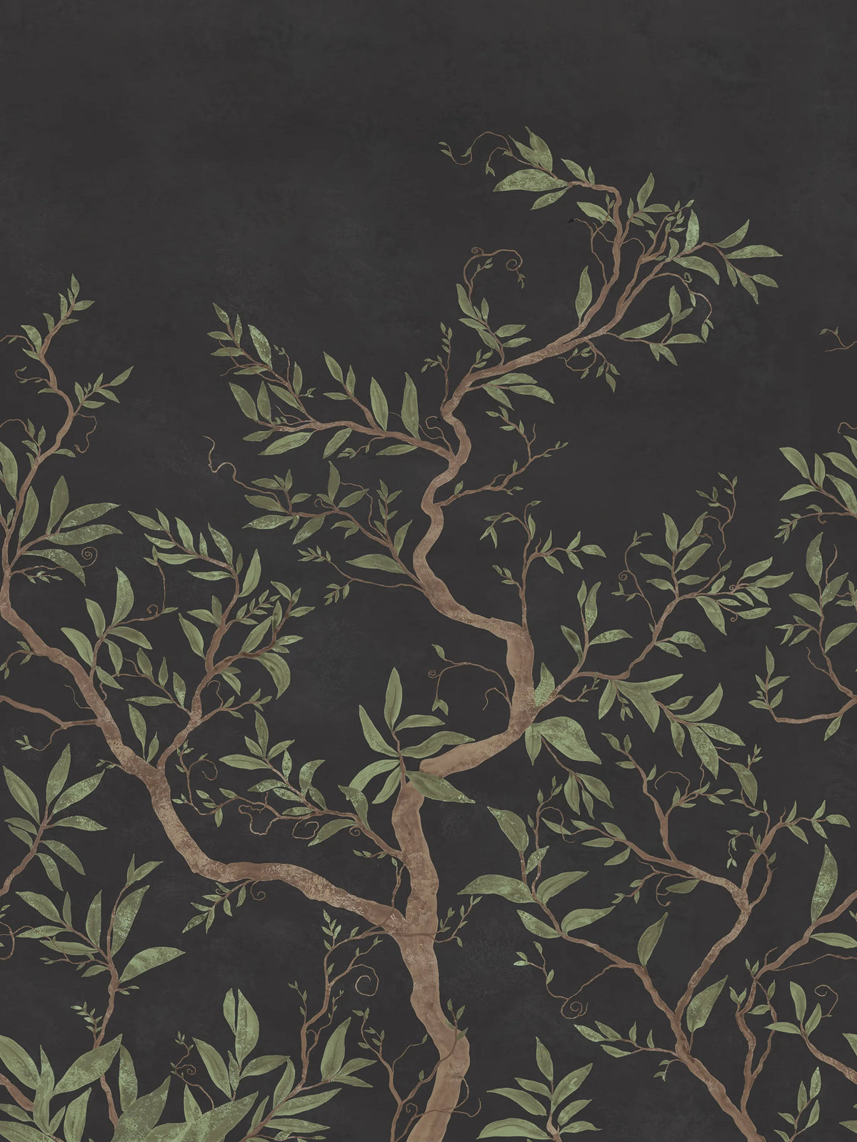 Branches of Dreams, Black Mural Wallpaper - pure wallpaper artwork
