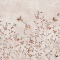 Whispering Petals, Pink Mural Wallpaper - pure wallpaper artwork