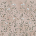 Serene Garden, Rust Mural Wallpaper - pure wallpaper artwork