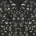 Serene Garden, Black Mural Wallpaper - pure wallpaper artwork