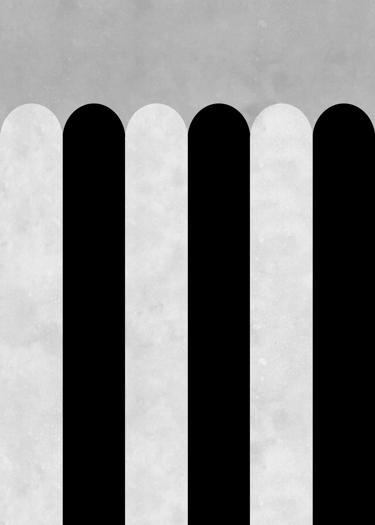 Circus Stripes, Licorice Mural Wallpaper - pure wallpaper artwork