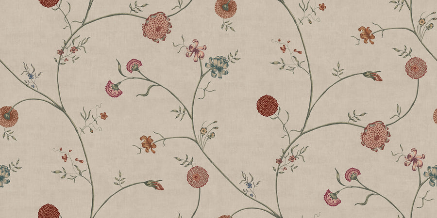 Grand Flower Thread, Sand Mural Wallpaper