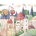 Old Town, Colorful Mural Wallpaper - pure wallpaper artwork