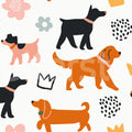 Dog Walk, Multi Mural Wallpaper - pure wallpaper artwork