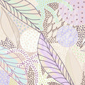 Artsy Leafs, Lilac Mural Wallpaper - pure wallpaper artwork