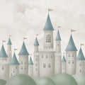 Dreamy Castle, Beige Mural Wallpaper - pure wallpaper artwork