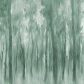 Morning Forest, Green Mural Wallpaper - pure wallpaper artwork