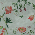 Romantic Garden, Sky Blue Mural Wallpaper - pure wallpaper artwork