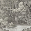 Secret Well Repeatable, Beige Mural Wallpaper - pure wallpaper artwork