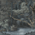 Secret Well Repeatable, Light Blue Mural Wallpaper - pure wallpaper artwork