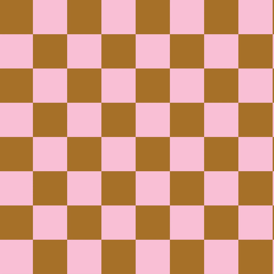 Happy Squares, Fudge Mural Wallpaper