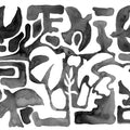 Harmony Forms, Black & White Mural Wallpaper - pure wallpaper artwork