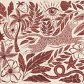 Midnight Tropics, Red Mural Wallpaper - pure wallpaper artwork