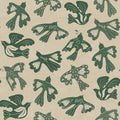 Dancing Wings, Green Mural Wallpaper - pure wallpaper artwork