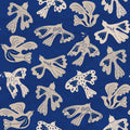 Dancing Wings, Blue Mural Wallpaper - pure wallpaper artwork