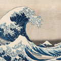 Under the Wave off Kanagawa Repeatable Mural Wallpaper - pure wallpaper artwork