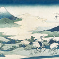 Umezawa Manor in Sagami Province Repeatable Mural Wallpaper - pure wallpaper artwork