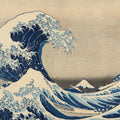 Under the Wave off Kanagawa by Hokusai Mural Wallpaper - pure wallpaper artwork