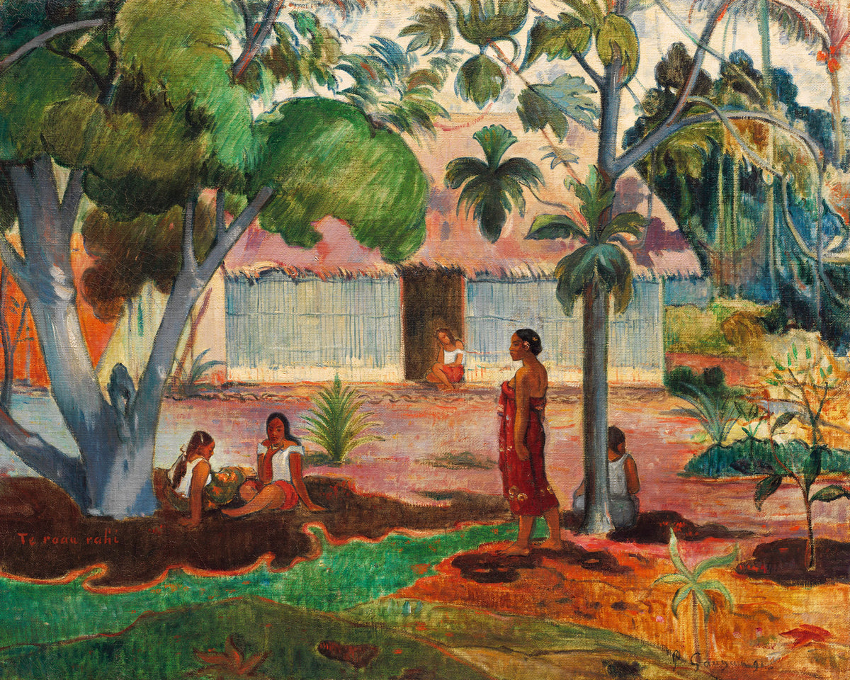 The Large Tree by Gauguin Mural Wallpaper - pure wallpaper artwork