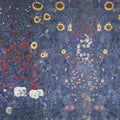 Farm Garden, Blue Mural Wallpaper - pure wallpaper artwork