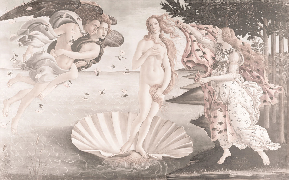 Venus Birth, Dusk Mural Wallpaper - pure wallpaper artwork
