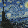 Starry Night by Van Gogh Repeatable Mural Wallpaper - pure wallpaper artwork