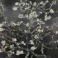 Almond Blossom, Black Mural Wallpaper - pure wallpaper artwork