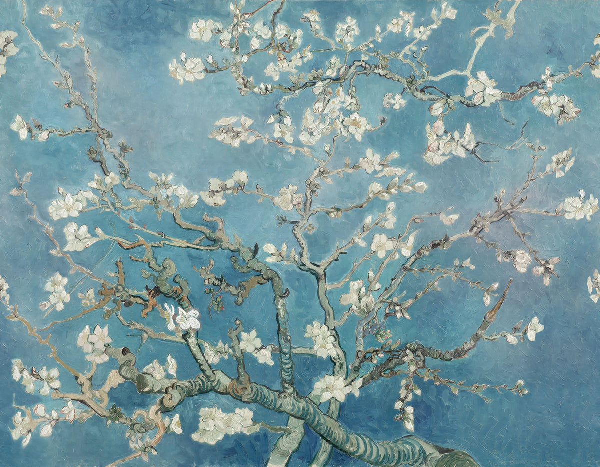 Almond Blossom by Van Gogh Mural Wallpaper - pure wallpaper artwork