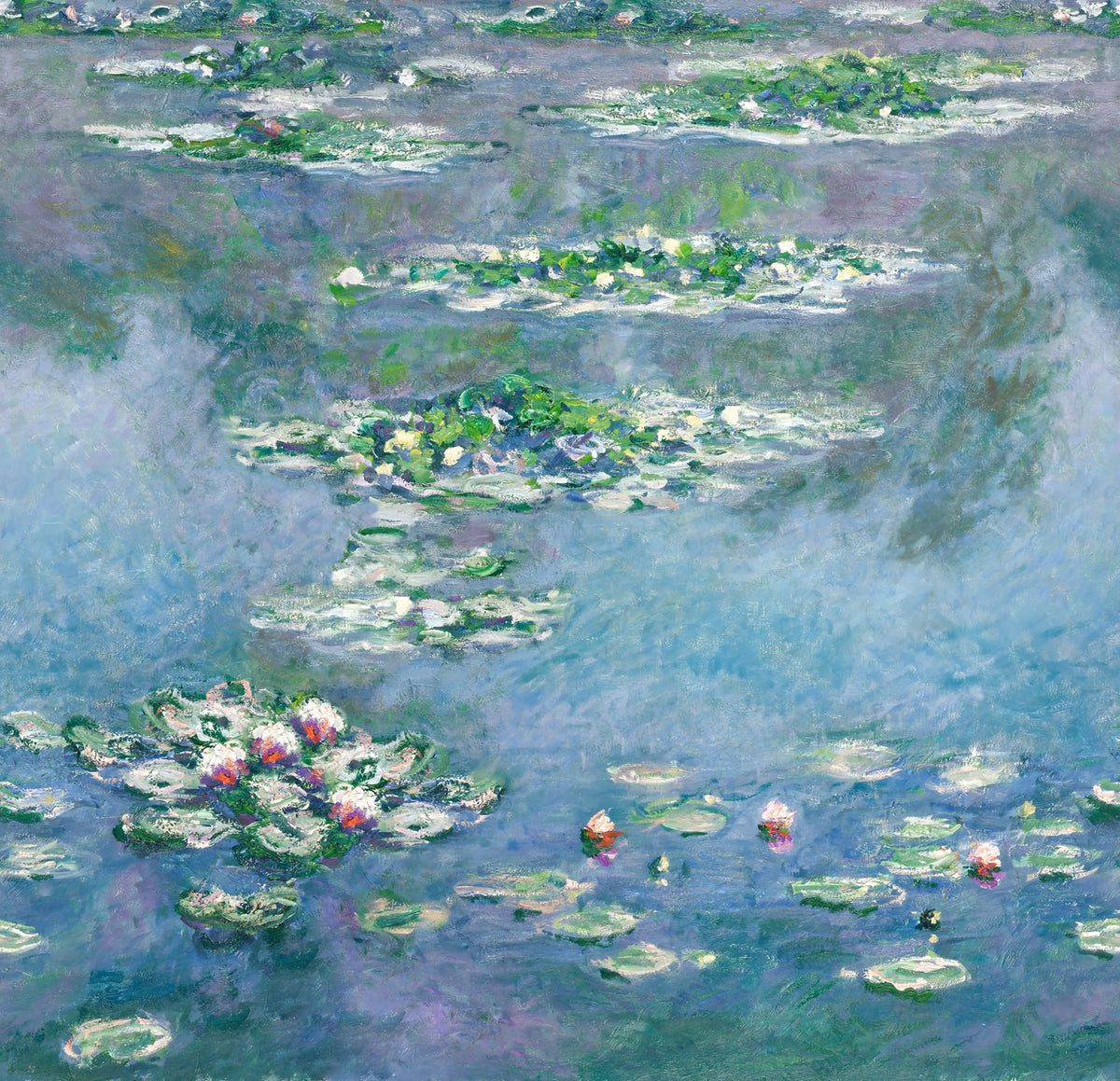 Water Lilies by Claude Monet Mural Wallpaper - pure wallpaper artwork