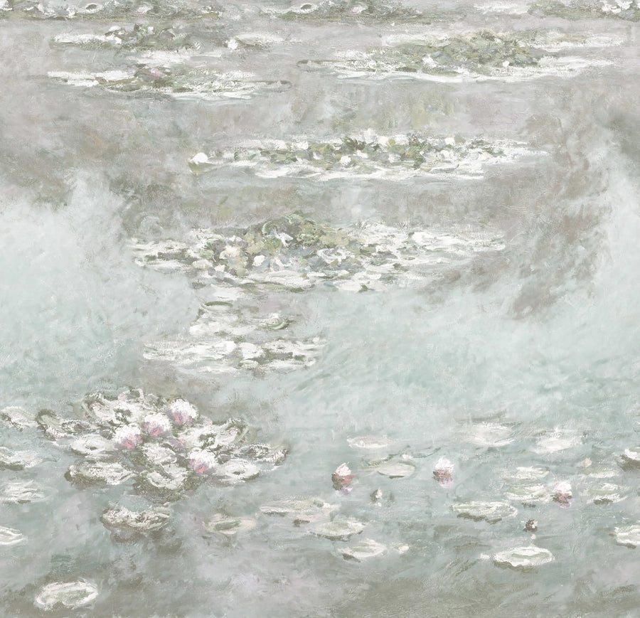 Water Lilies Monet, Soft Mural Wallpaper