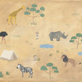 Animal Safari, Sand Mural Wallpaper - pure wallpaper artwork