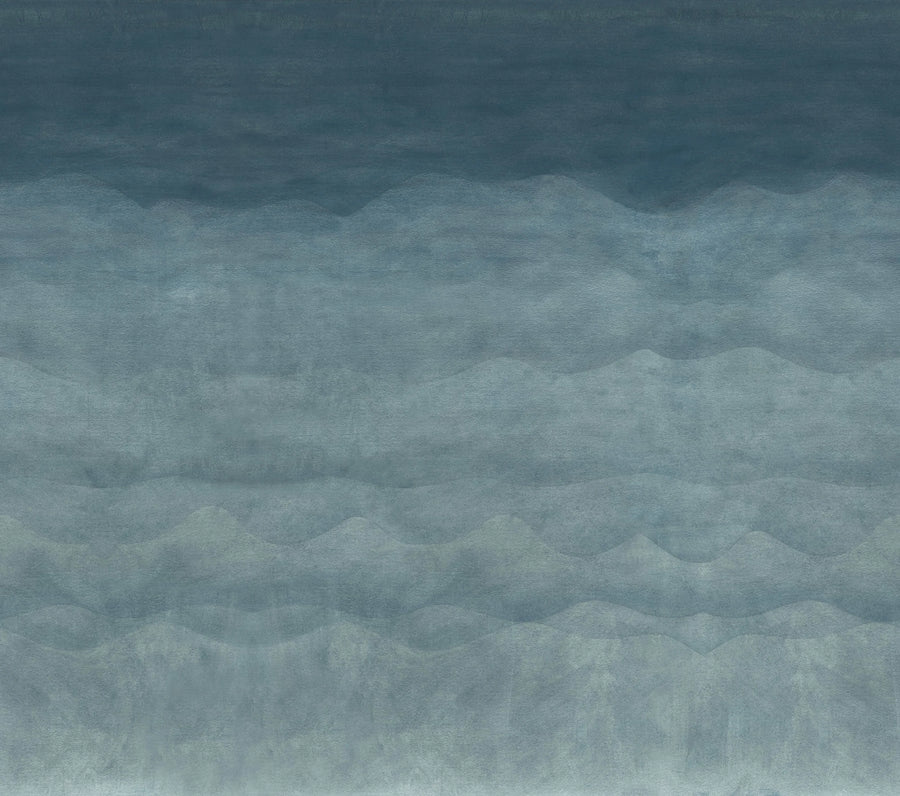 Sail Away, Dark Blue Mural Wallpaper