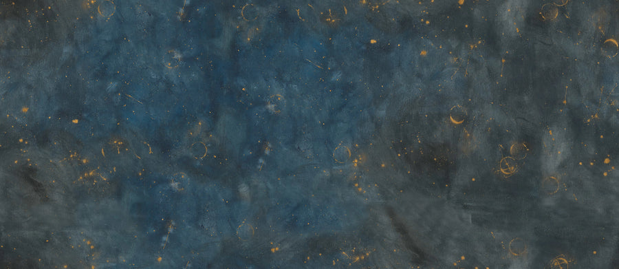 Sky Star, Dark Blue Mural Wallpaper