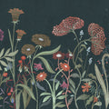 Summerfield, Dark Green Mural Wallpaper - pure wallpaper artwork