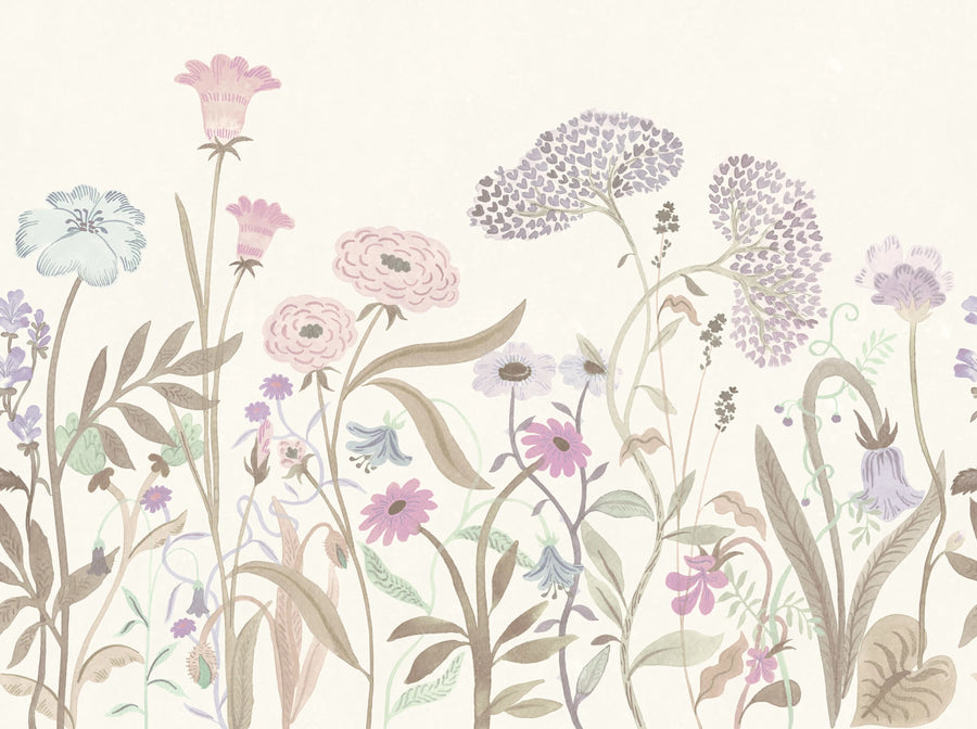 Summerfield, Pastel Mural Wallpaper