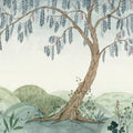 Dreamy Tree, Soft Green Mural Wallpaper - pure wallpaper artwork