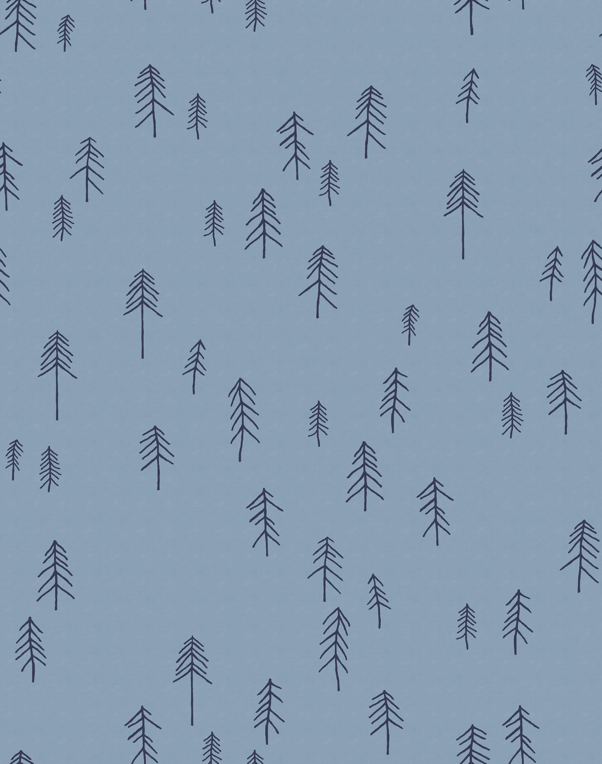 Tall, Blue Mural Wallpaper - pure wallpaper artwork