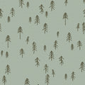 Tall, Darkgreen Mural Wallpaper - pure wallpaper artwork