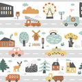 Roadmap, Pastel Mural Wallpaper - pure wallpaper artwork
