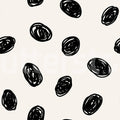 Doodle Dots, Black Mural Wallpaper - pure wallpaper artwork