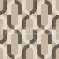 70s Retro, Beige Mural Wallpaper - pure wallpaper artwork