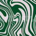 Swirly, Green Mural Wallpaper - pure wallpaper artwork
