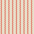 Wobbly Stripe, Red Mural Wallpaper - pure wallpaper artwork