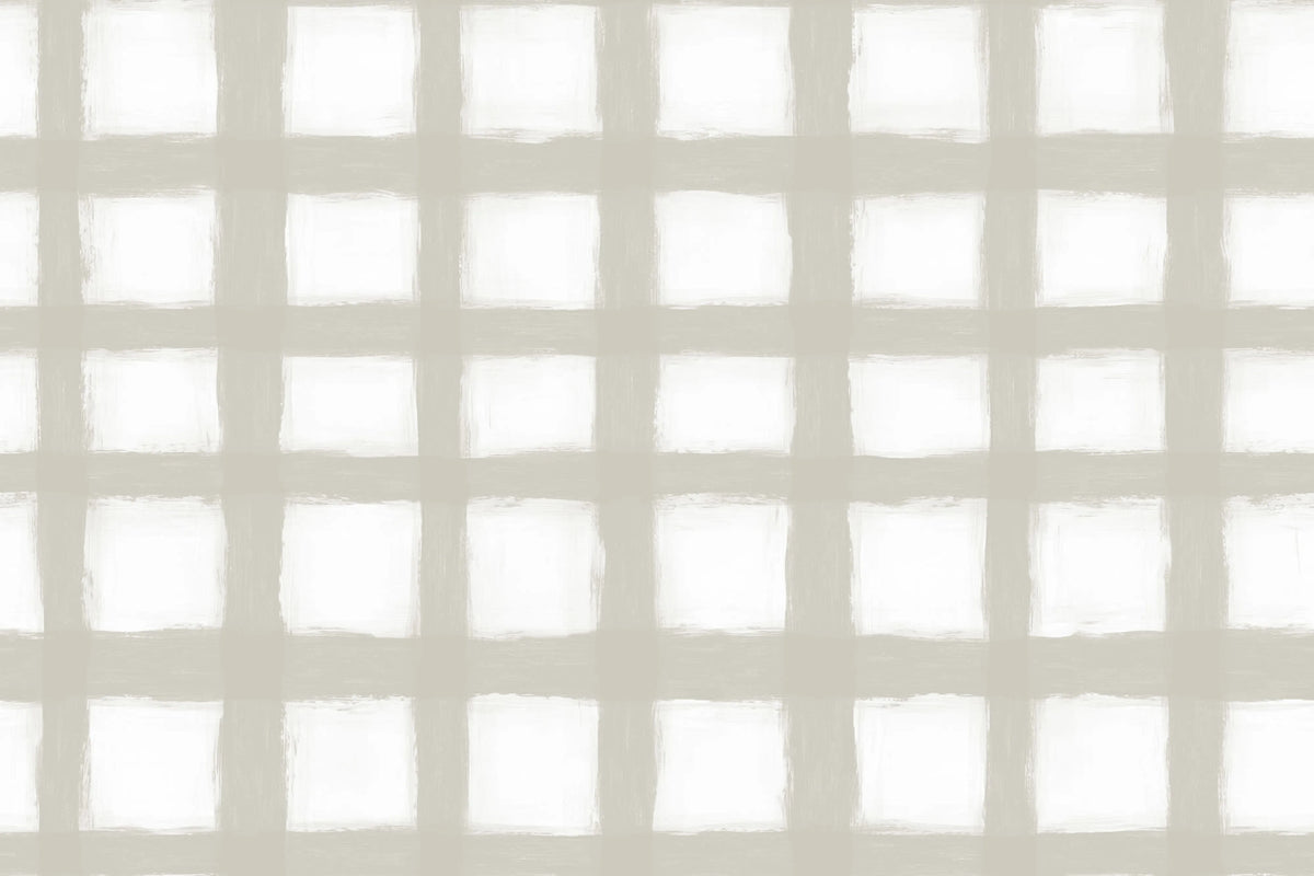Painted Square, Beige Mural Wallpaper - pure wallpaper artwork