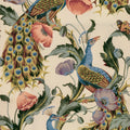 Vintage Peacock, Beige Mural Wallpaper - pure wallpaper artwork