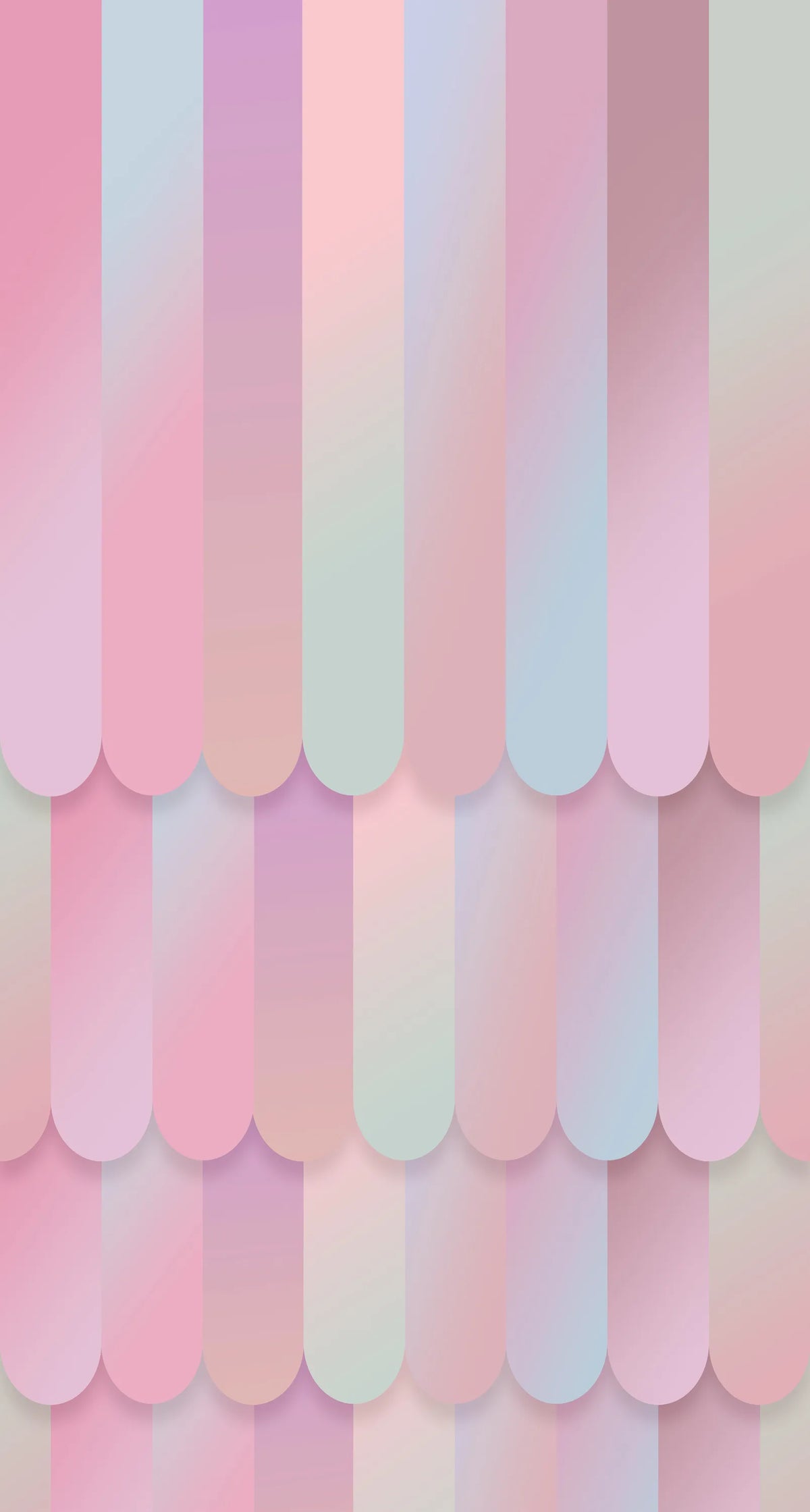 Gradient Stripes, Rainbow Mural Wallpaper - pure wallpaper artwork